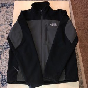 North Face soft shell jacket